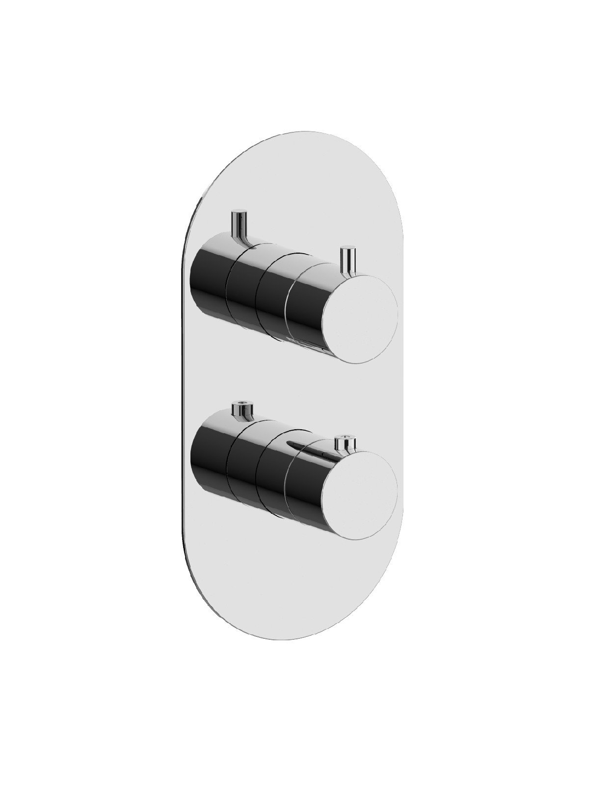 Kit de finition mitigeur thermostatique encastré 3 voies