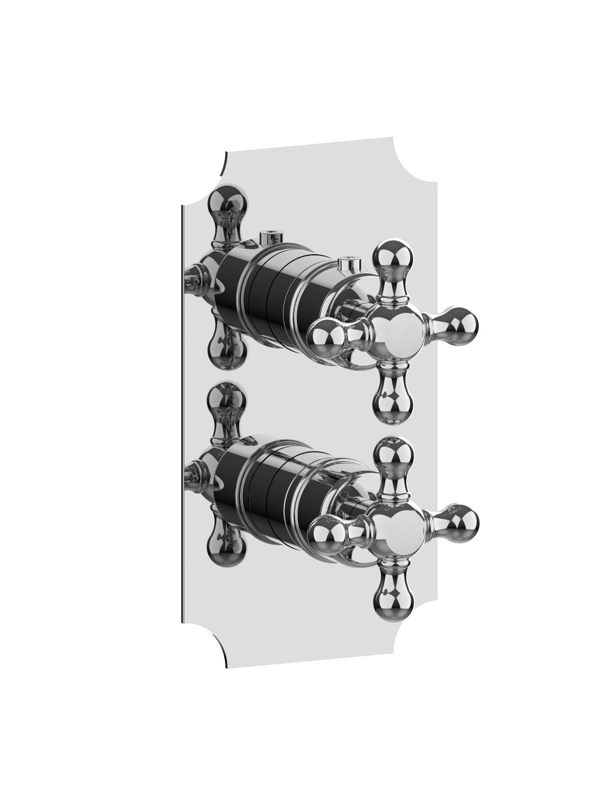 Kit de finition mitigeur thermostatique encastré 3 voies