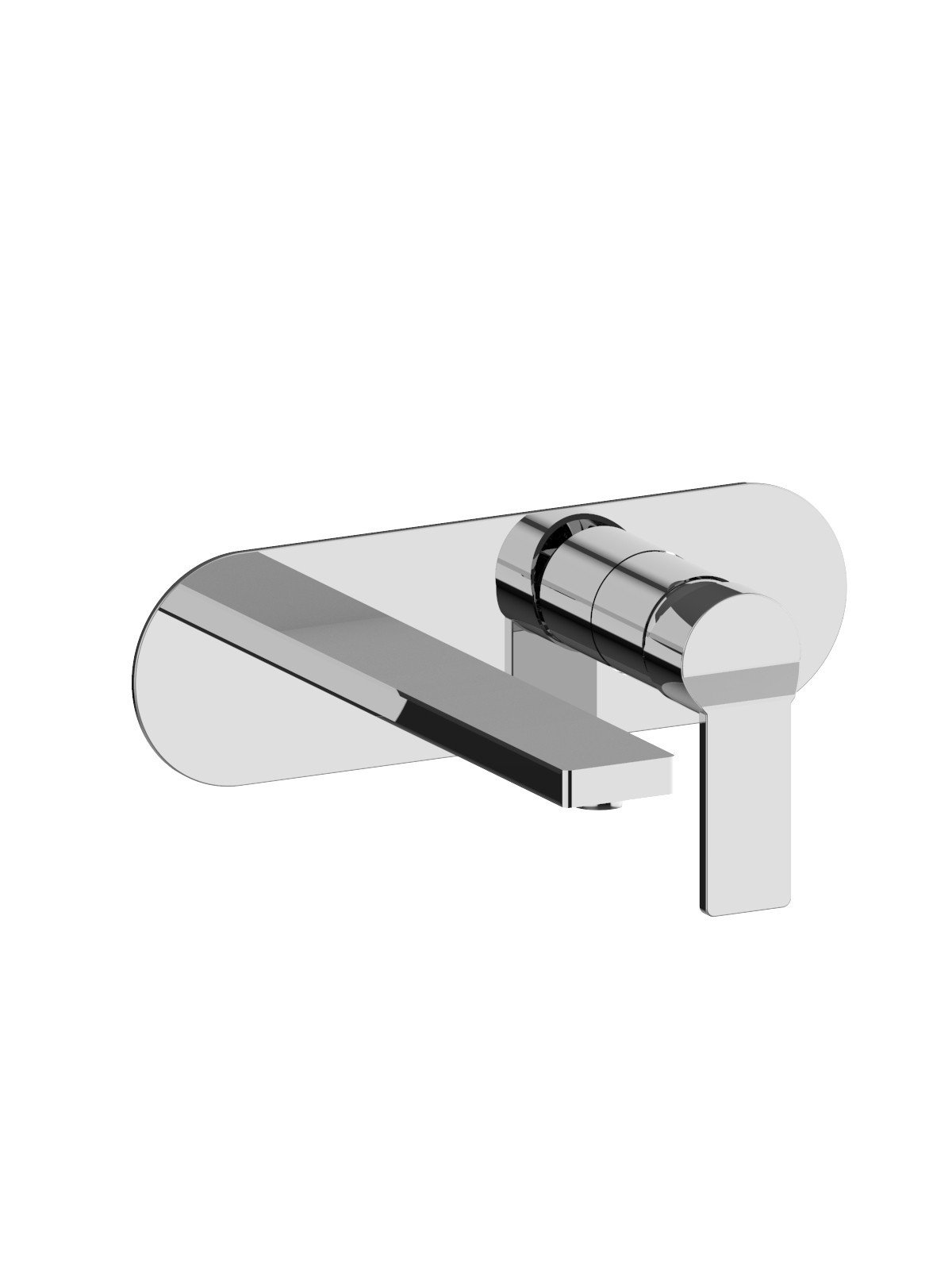 Kit de finition mitigeur de lavabo encastré sans vidage
