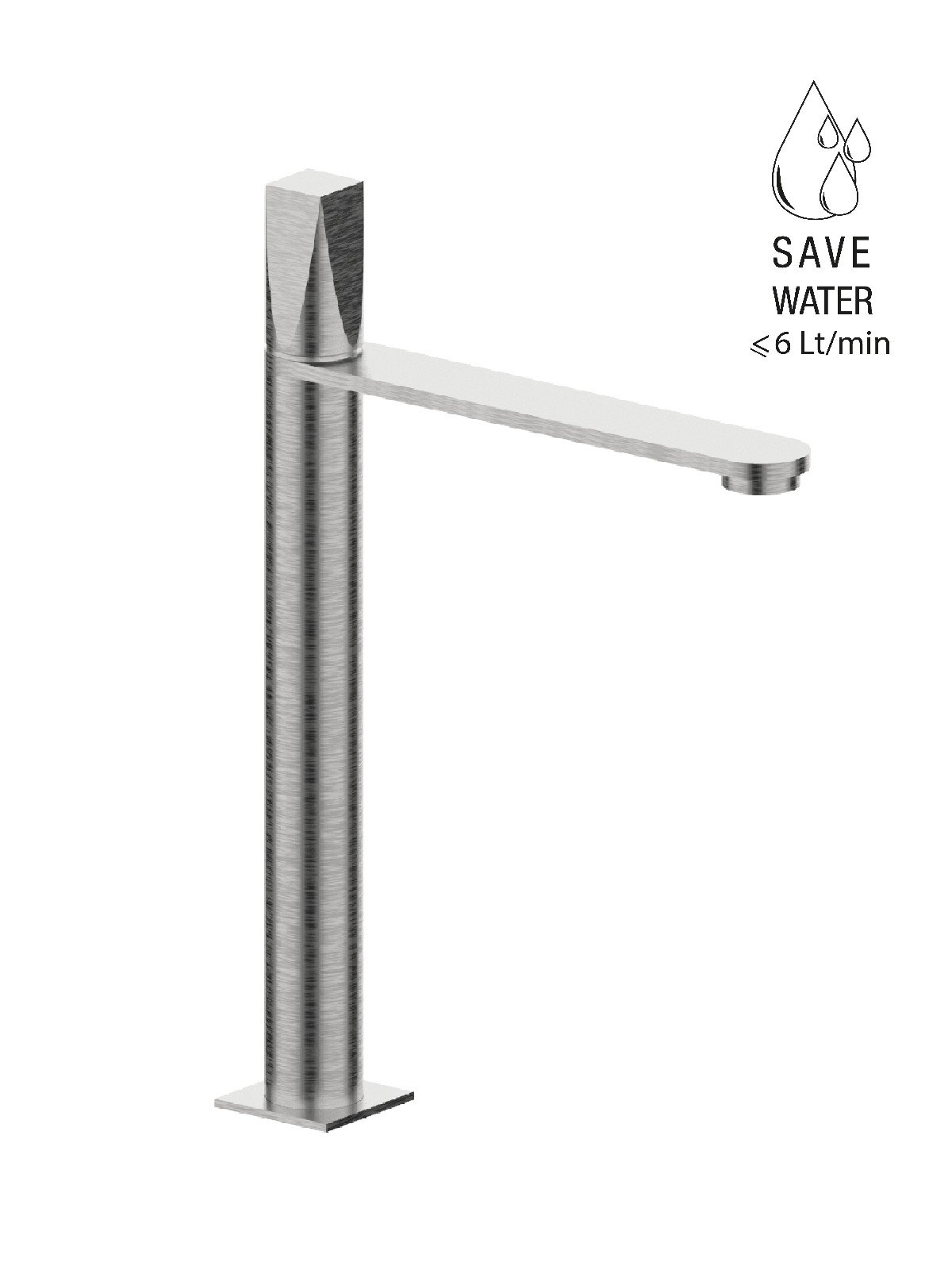 Mitigeur de lavabo haut sans vidage