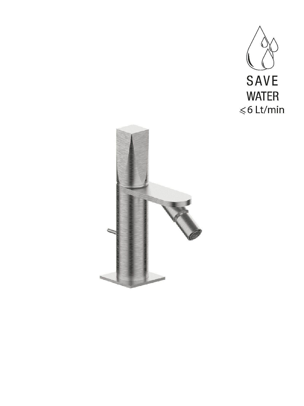 Mitigeur de bidet avec vidage 1-1/4p