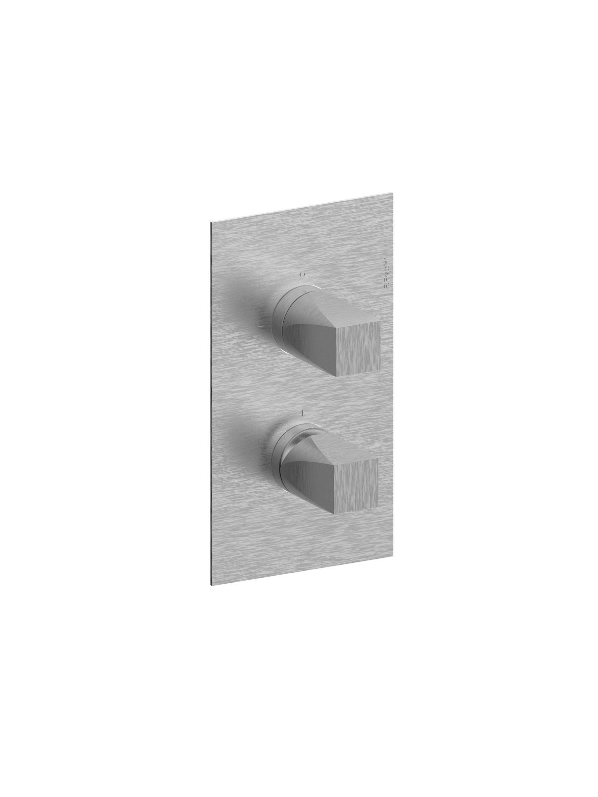 Kit de finition mitigeur encastré 2 voies avec inverseur avec di