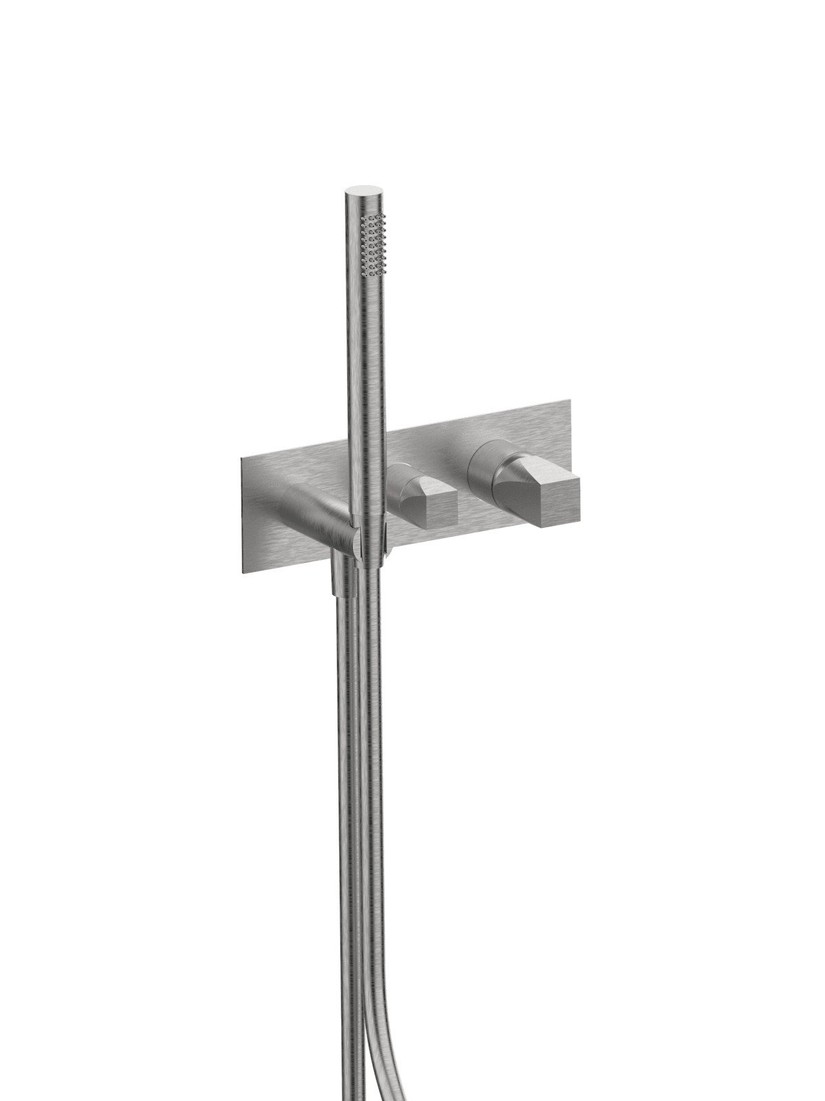 Kit de finition mitigeur encastré 2 voies avec inverseur avec di