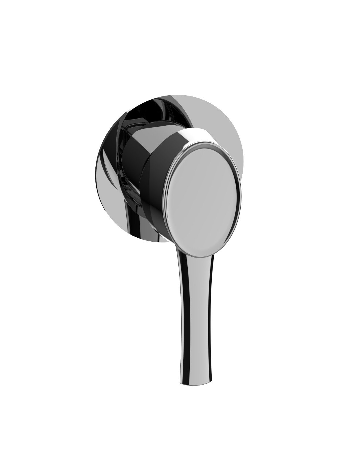 Kit finition mitigeur douche encastré, sans vidage