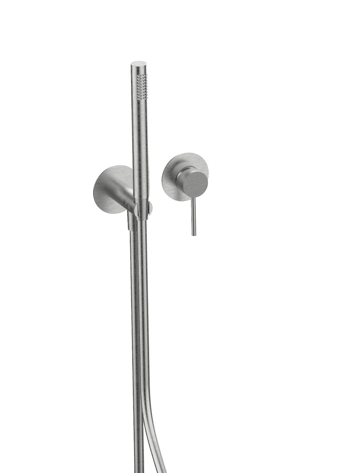 Kit de finition mitigeur monocommande encastré avec douchette