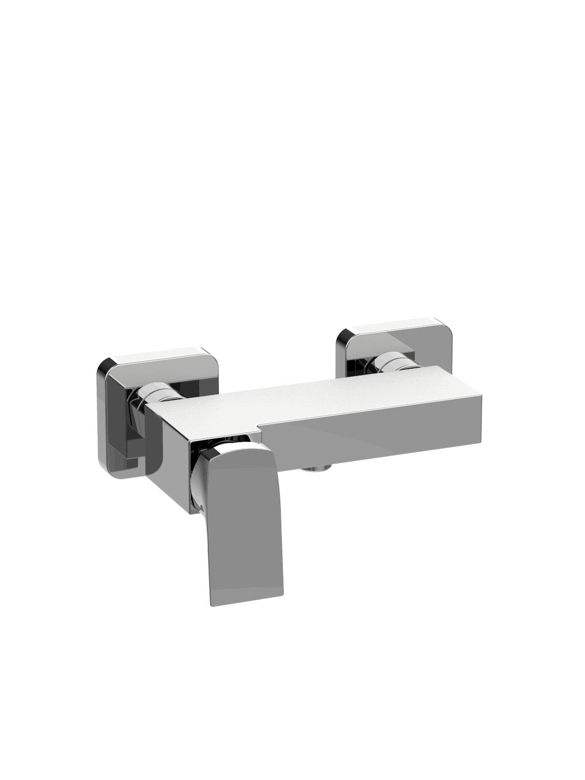 Mitigeur de douche avec raccord inferieur 1/2-