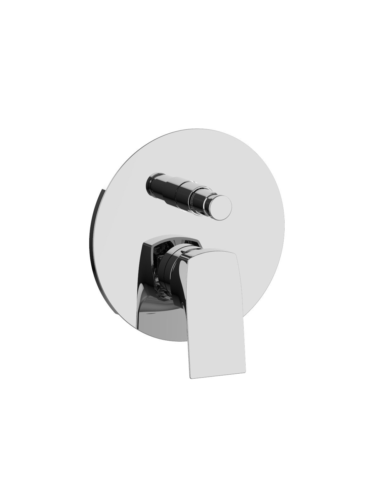 Mitigeur à encastrer avec inverseur automatique, plaque en ABS