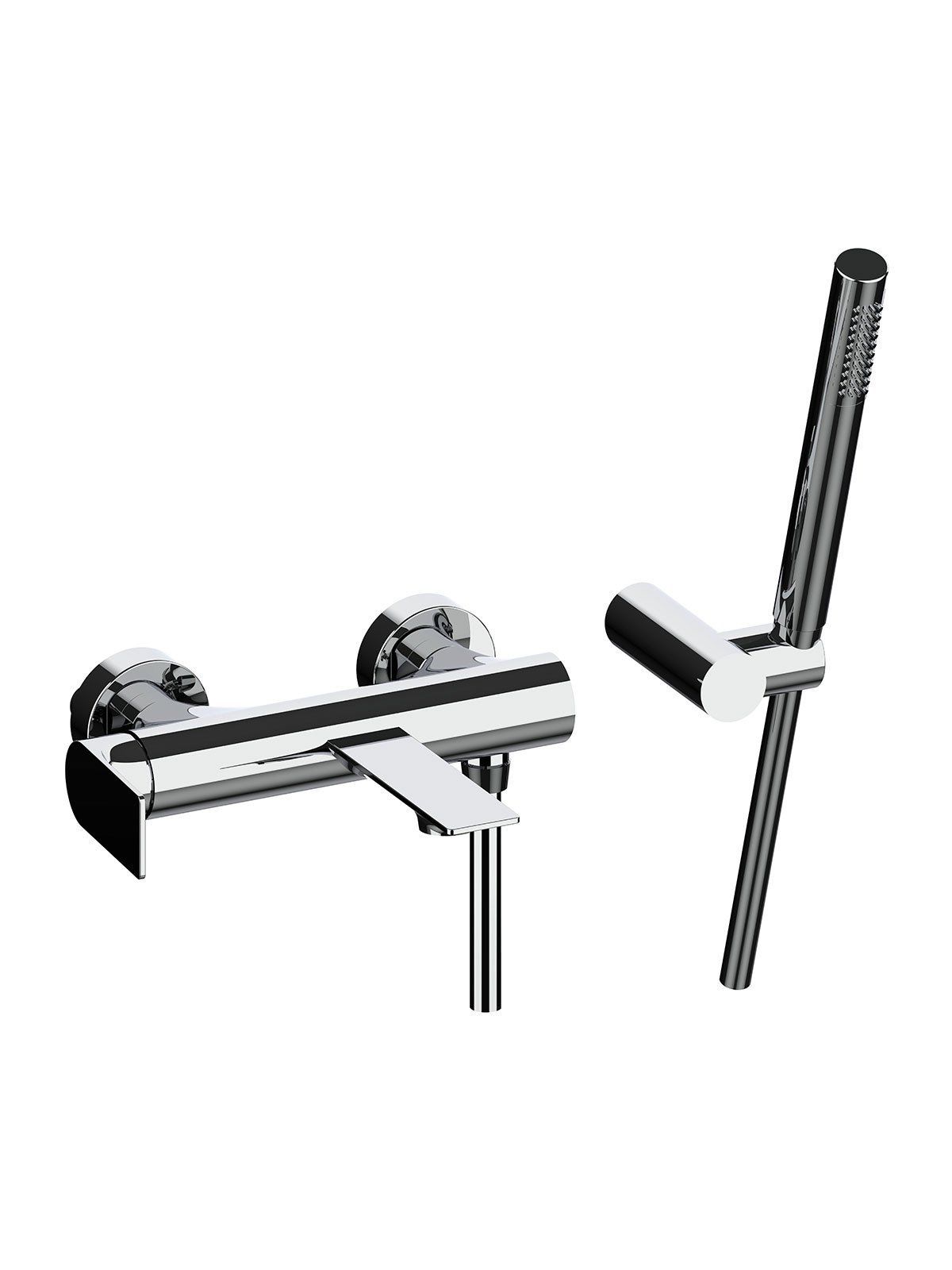 Mitigeur de bain avec douchette duplex