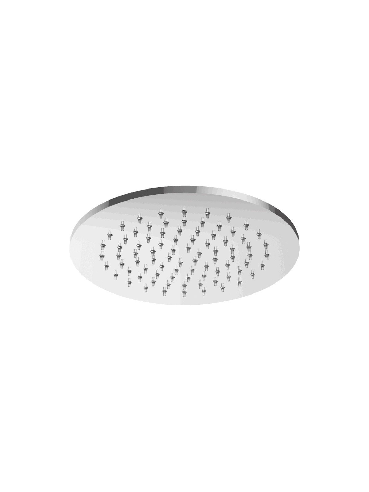 Pomme de douche Ø22 cm anticalcaire en acier inoxydable