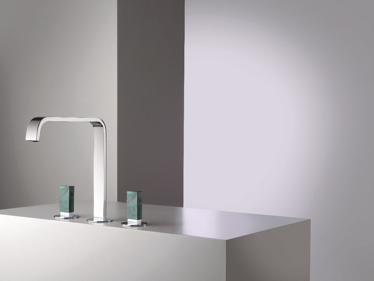 Design et matière : les robinets aux poignées en pierre naturelle